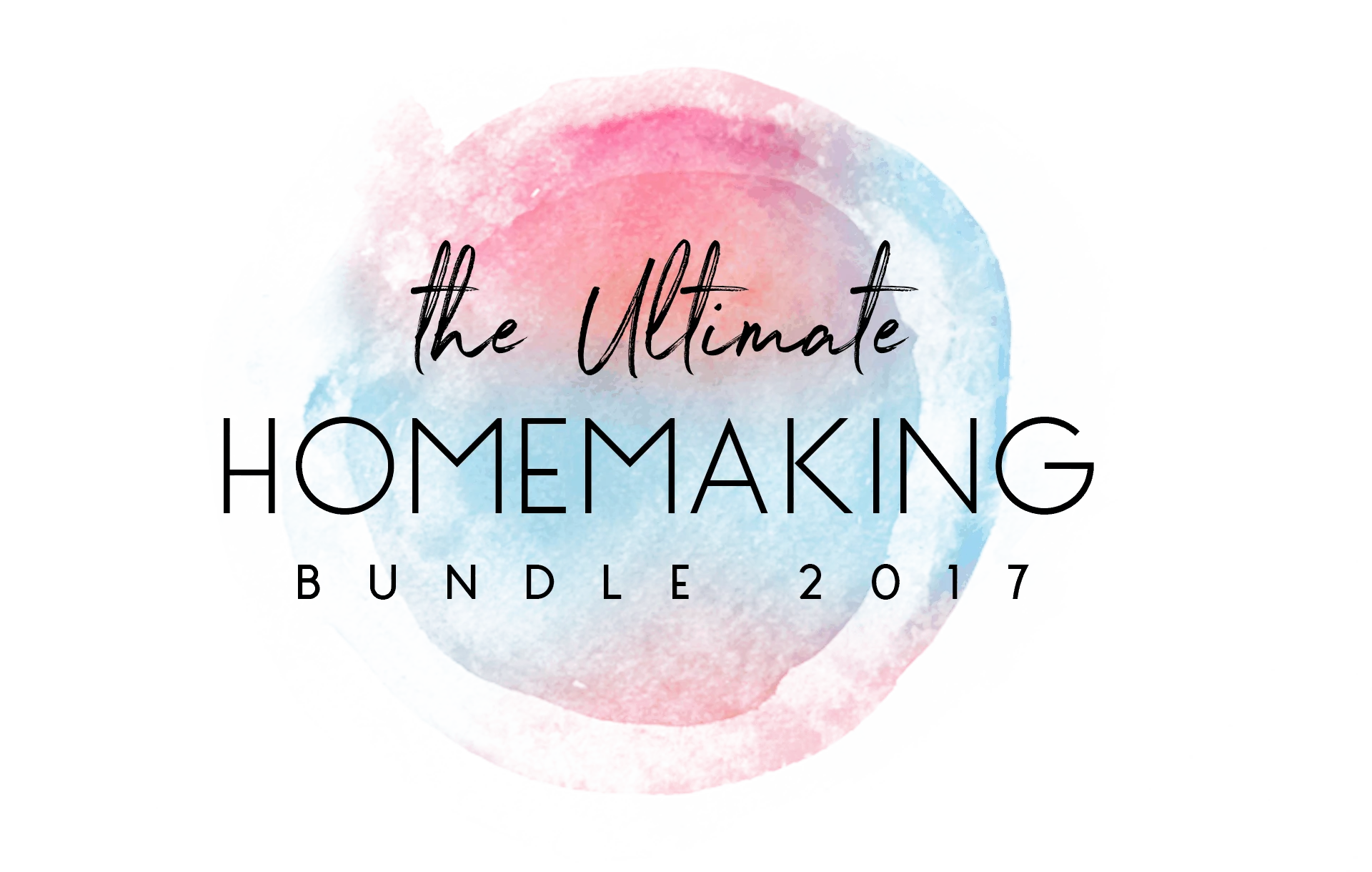 Logo for The Ultimate Homemaking Bundle 2017.