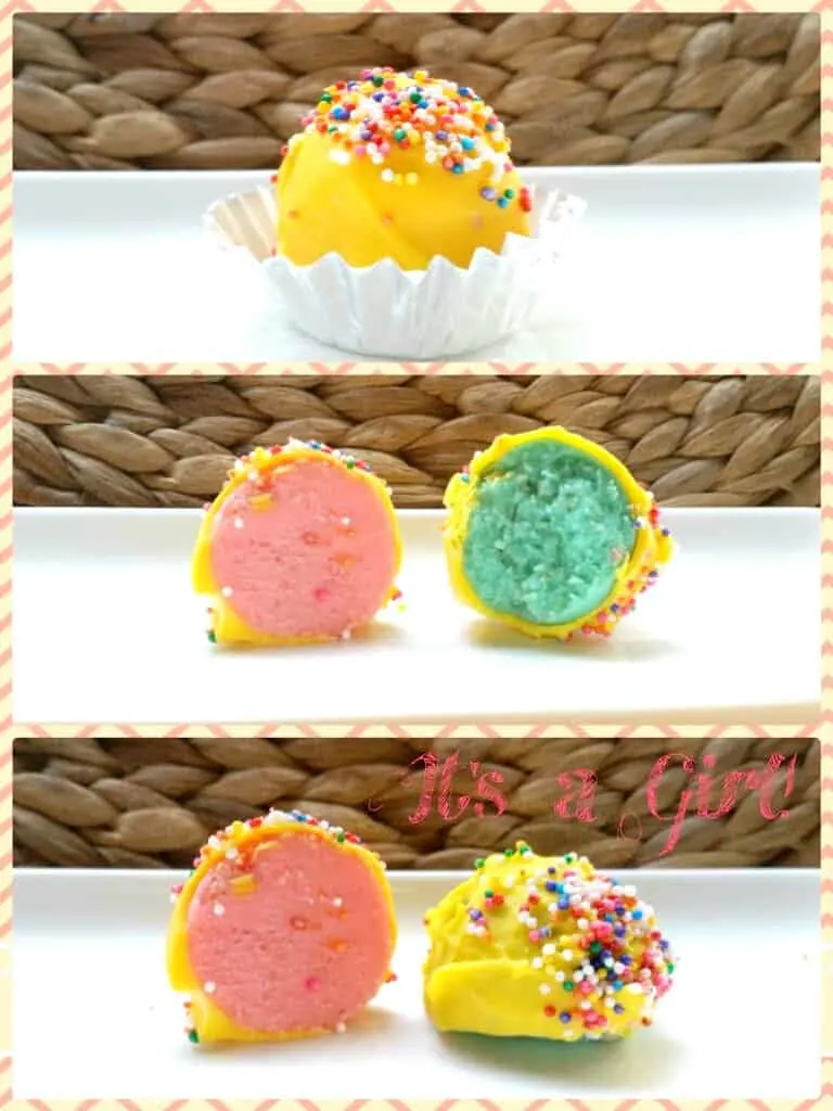 how to do a facebook gender reveal with cake pops