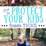Pinnable image of How to Protect Your Kids From Ticks.
