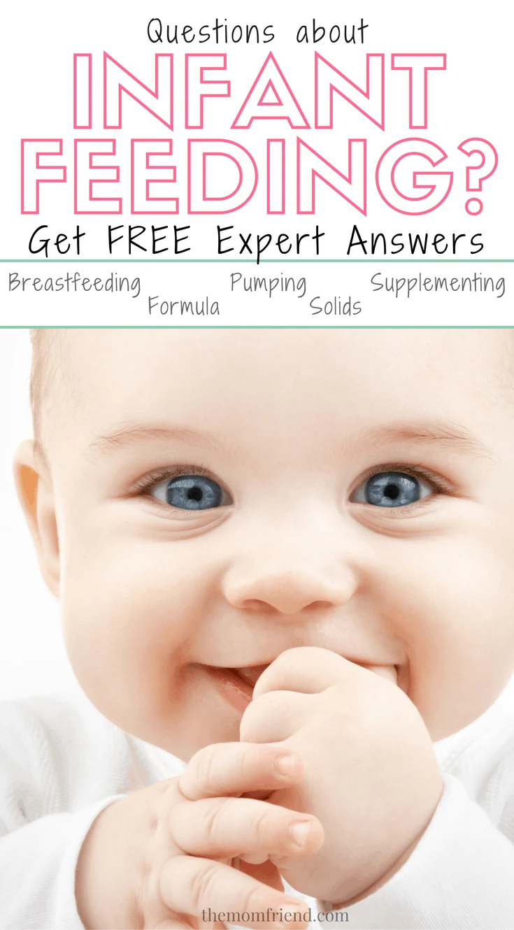 Pinterest graphic with text for How to Get Support for Questions on Infant Feeding.