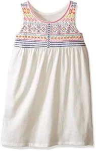 childrens place white tank dress