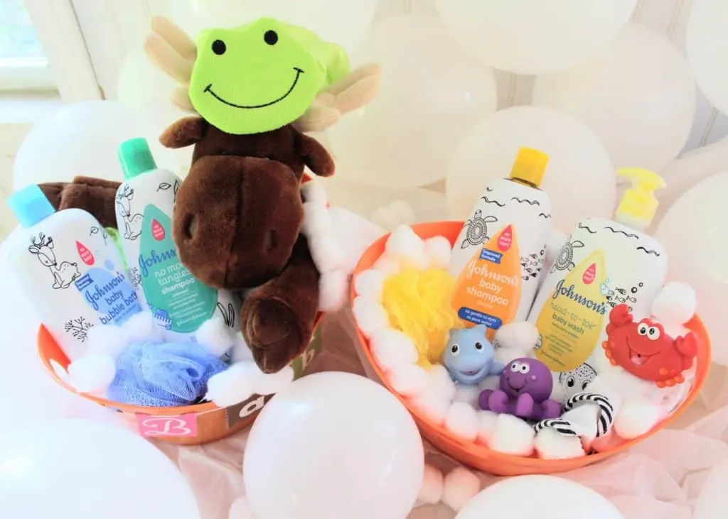 Two gift basket ideas for babies.