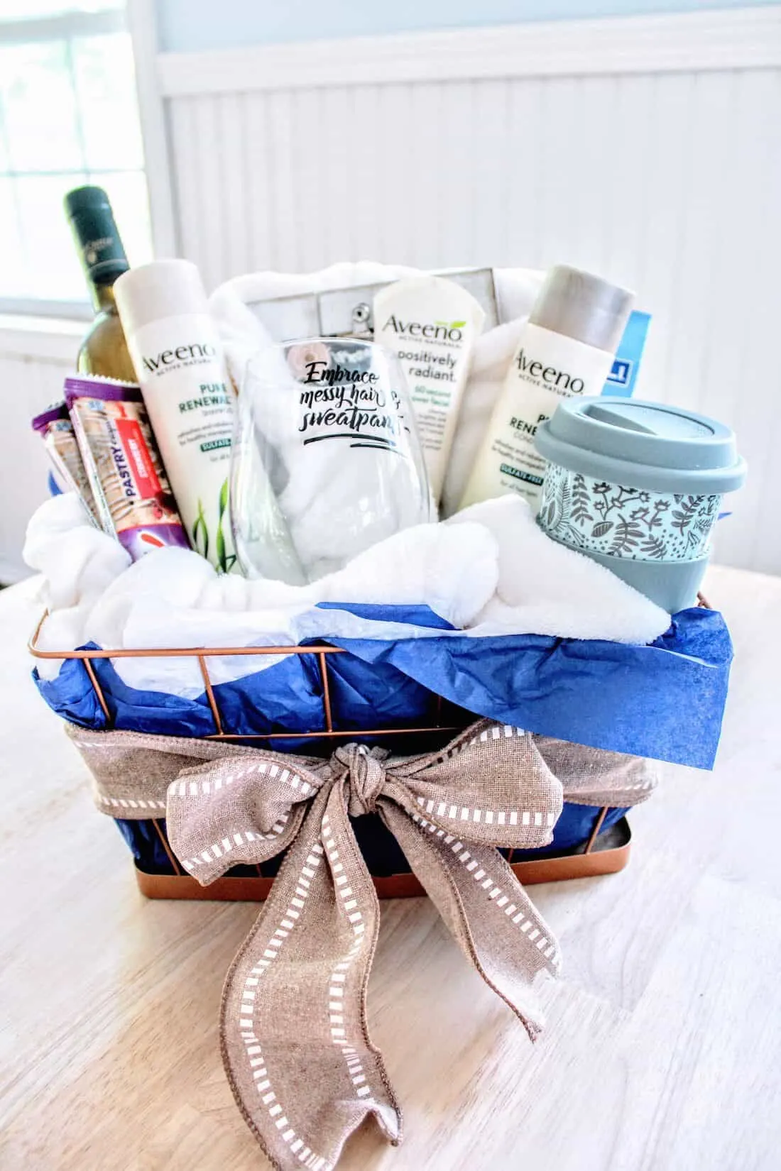 Fitness Gift Basket Idea - Mom Endeavors