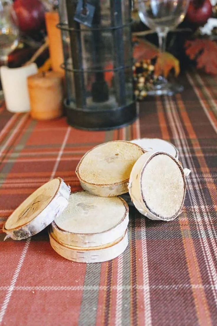 DIY thanksgiving table decor.