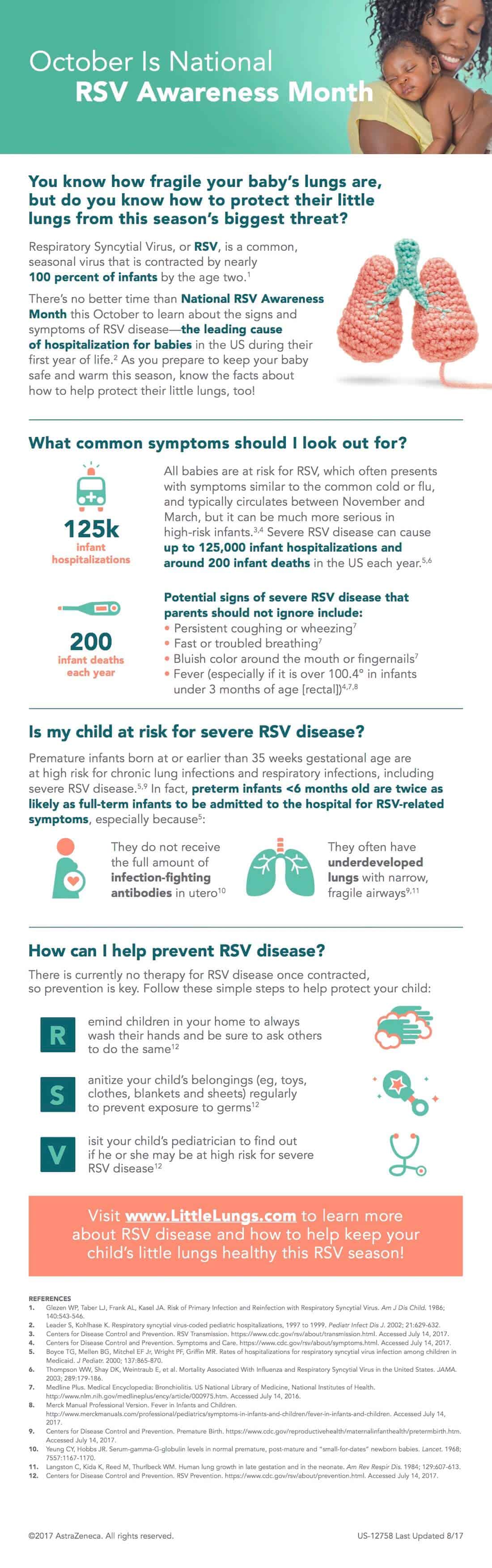 Image graphic with information on RSV.