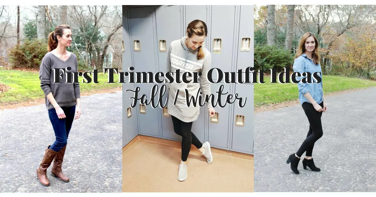 Image graphic of Maternity Fashion: First Trimester Outfit Ideas for Fall/Winter.
