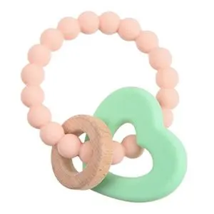 chewbeads heart teether