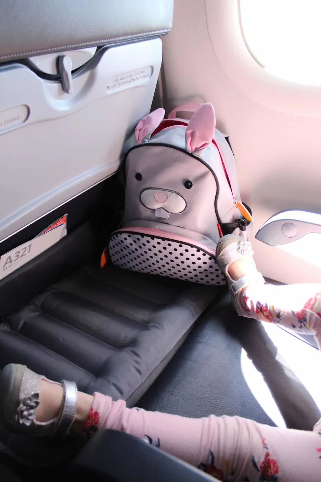 Fly Tot - The Original inflatable airplane cushion for kids