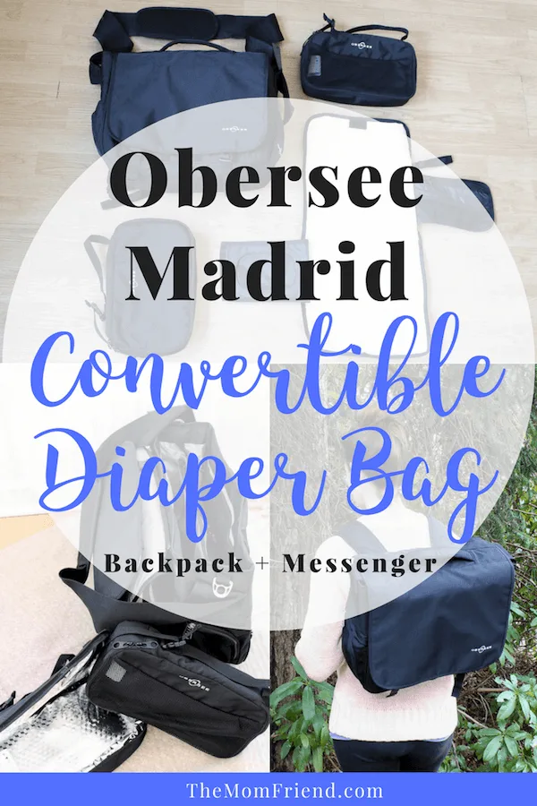 Obersee Madrid Convertible Bag Review A Large Backpack Diaper Bag