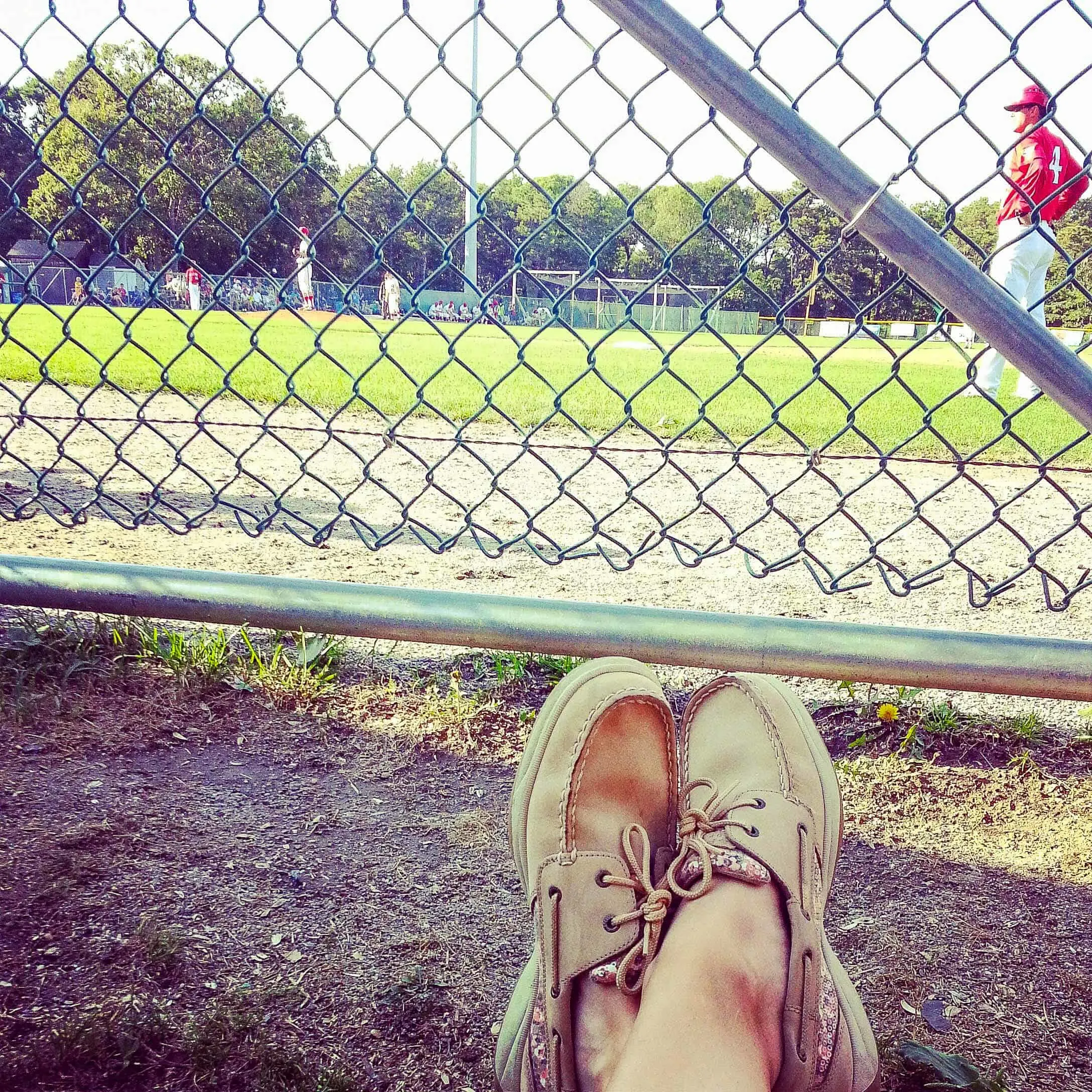 Baseball game in Cape Cod.