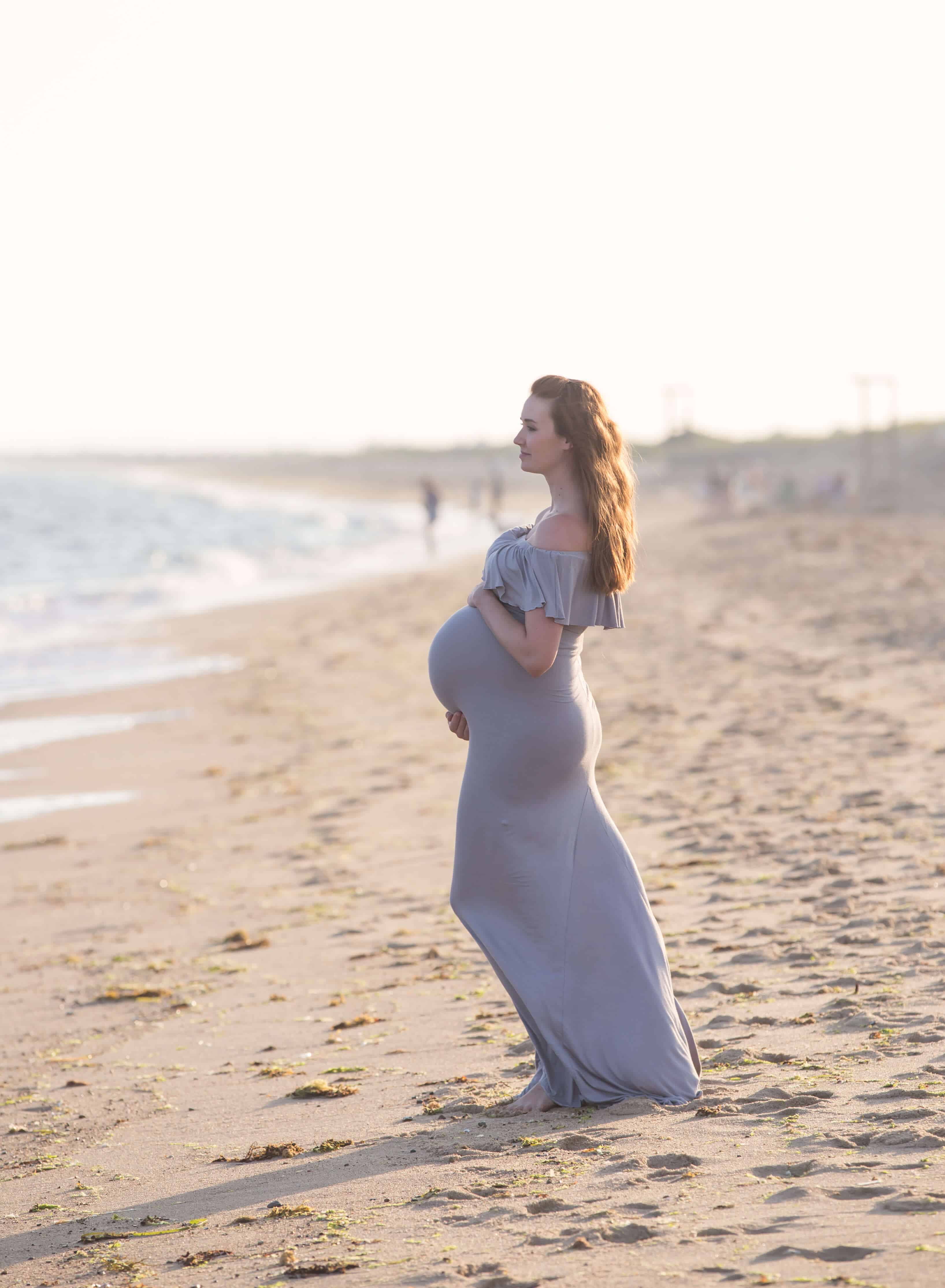 Beach Maternity Photo Shoot On Cape Cod The Mom Friend