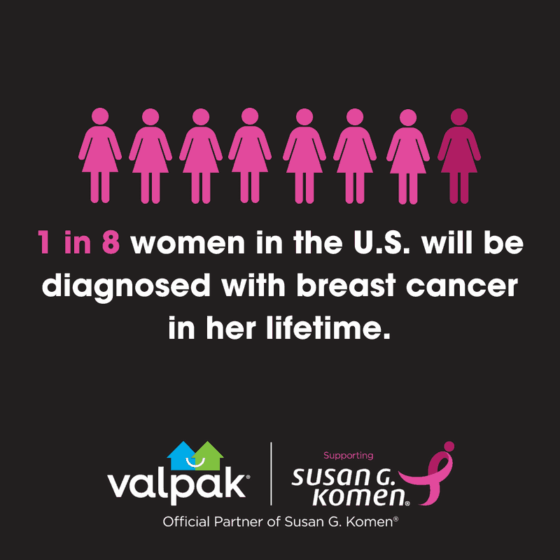 Susan G Komen breast cancer awareness image graphic.