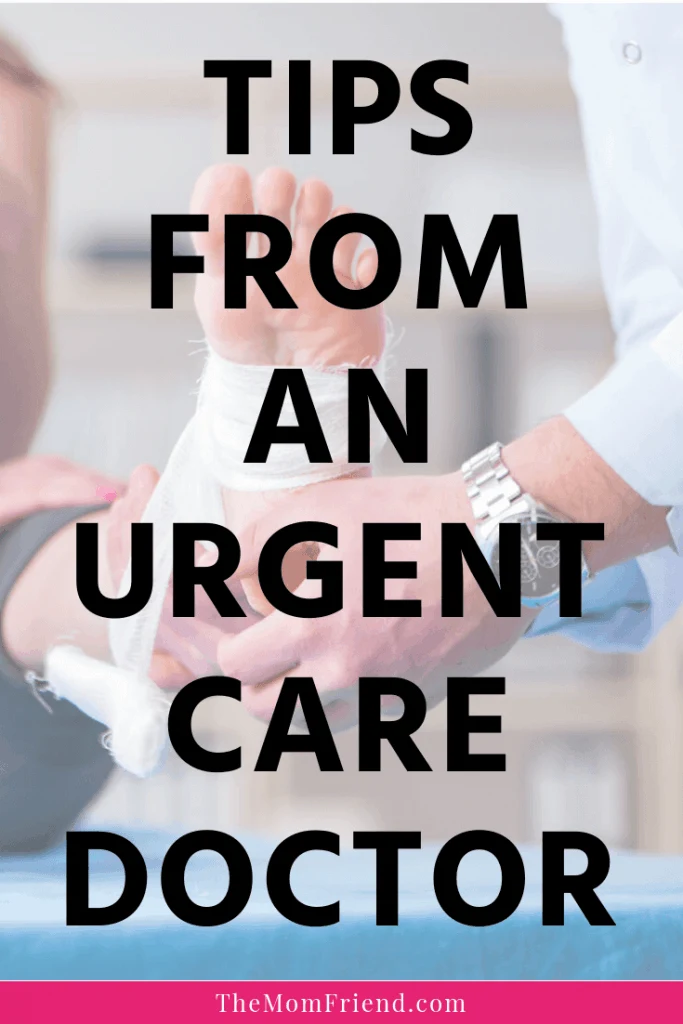 Graphic for Tips from an Urgent Care Doctor.