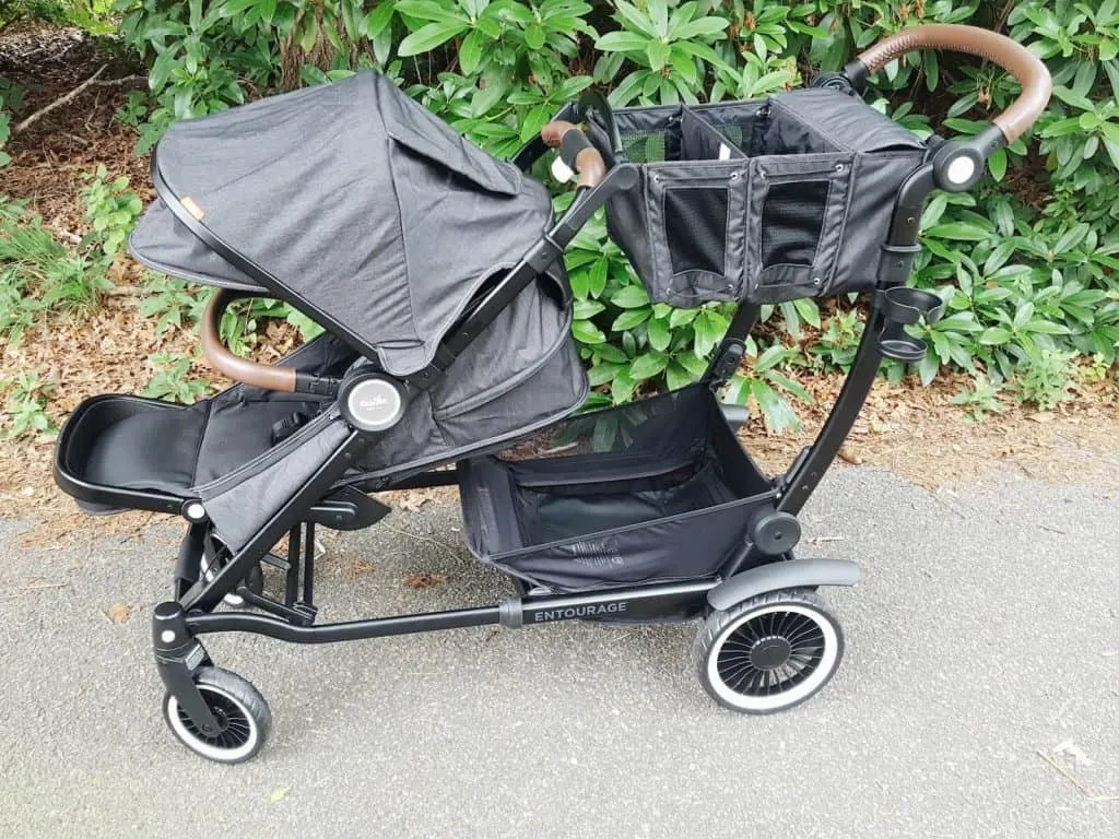 Austlen entourage double stroller with second seat sale