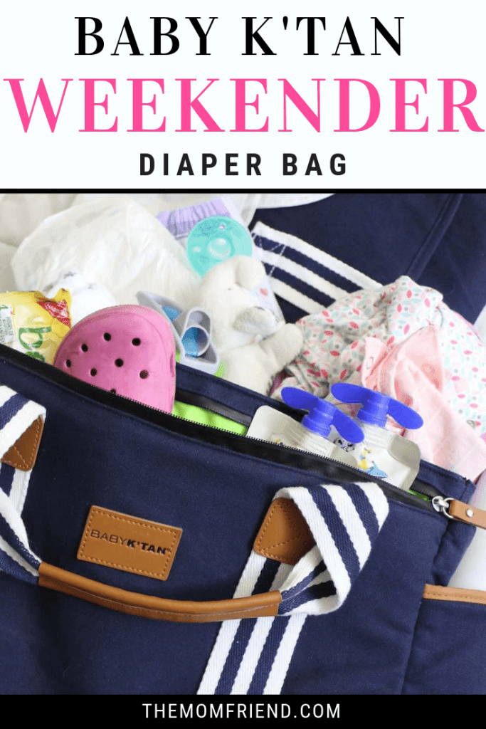 Learn about the great and unique details that make the Baby K'tan Weekender Diaper Bag the perfect bag for a family day trip. 