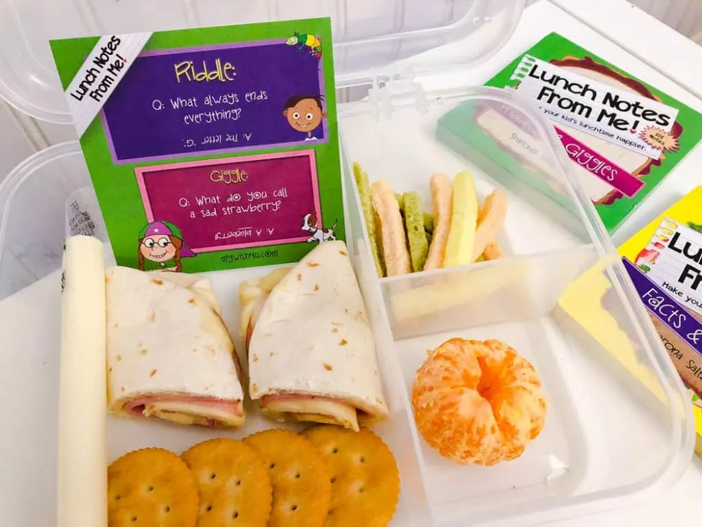 Kids lunch items for spring.