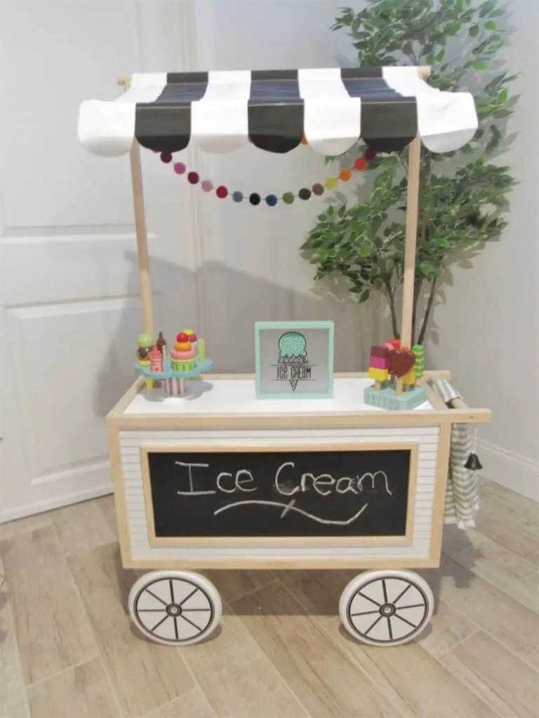 playroom ice cream stand