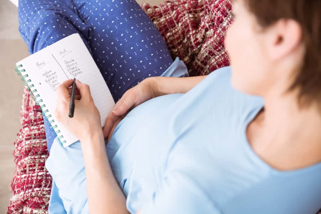 Mom makes list of handsome boy names.