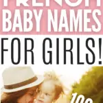 french baby with text french baby names for girls