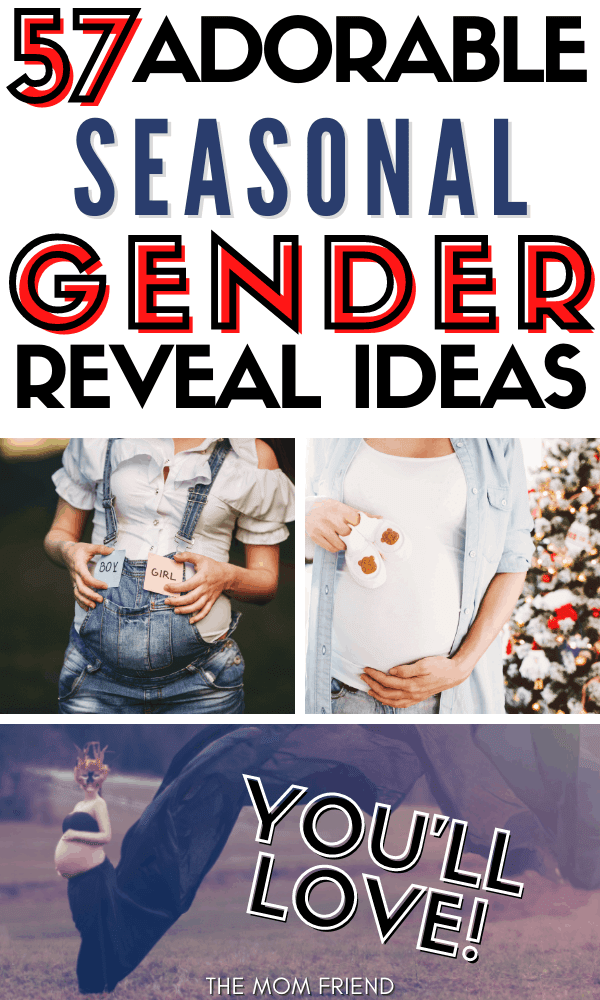 Seasonal Gender Reveal Ideas