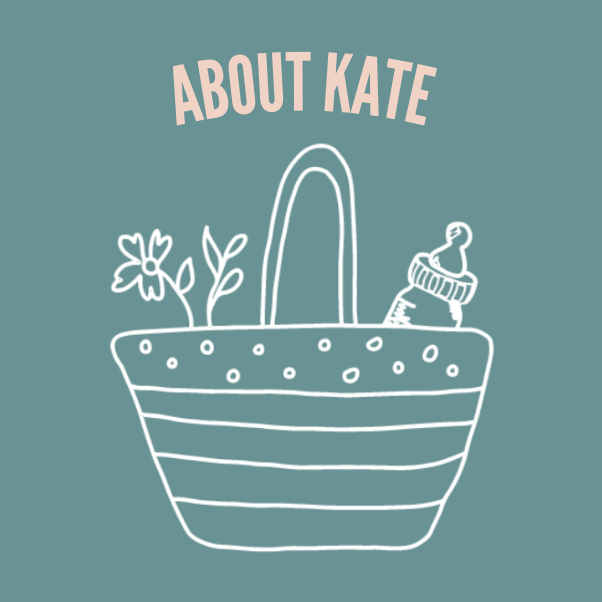 About Kate graphic.