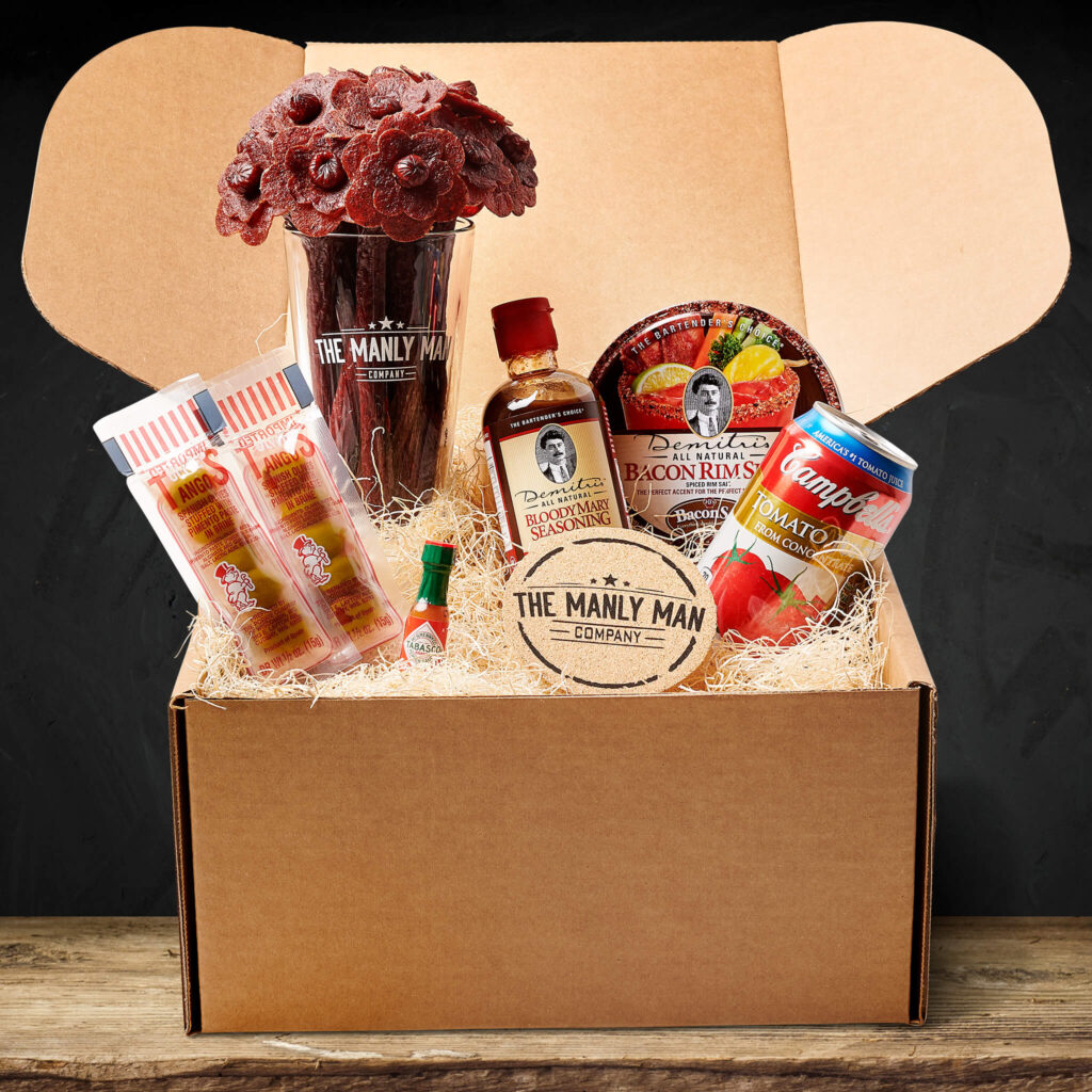 Bloody Mary gift box for men.