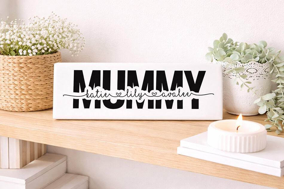 Mother's Day knockout subway tile gift ideas.