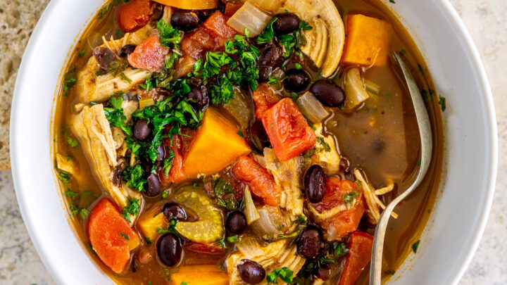Image for Sweet Potato Chicken Stew with Black Beans