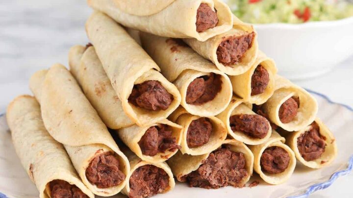 Image for Vegan Black Bean Taquitos