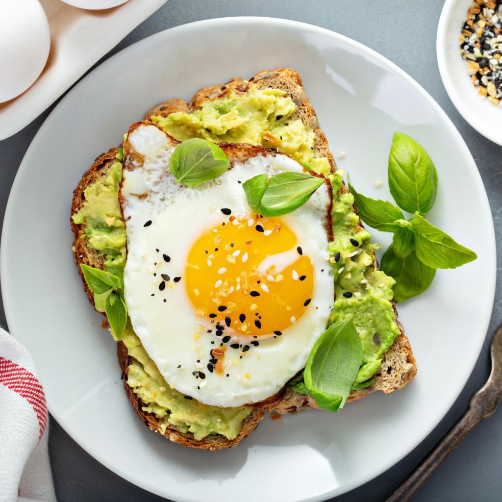 Avocado egg toast