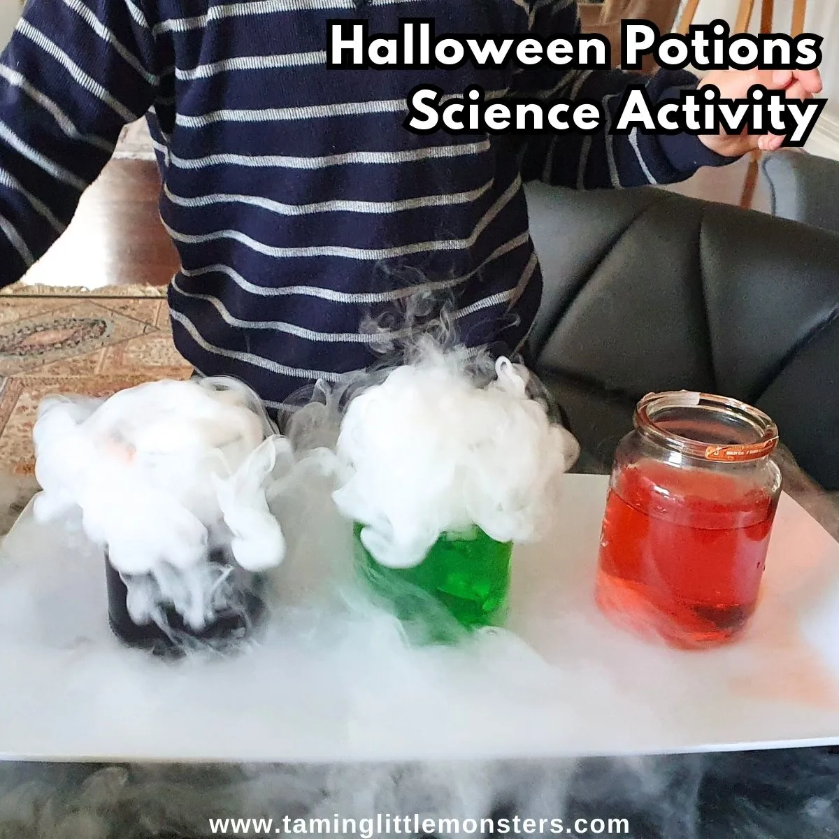 Halloween Potions Math Game (Free Printable for Kids) - Taming